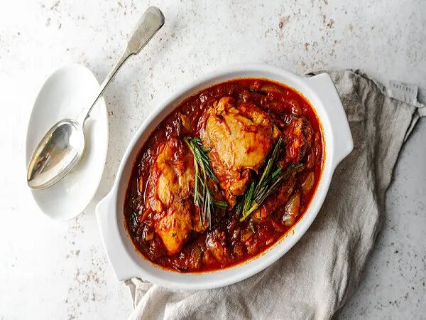 آموزش آشپزی / طرز تهیه خورش مرغ و گوجه یک غذای فوری و راحت