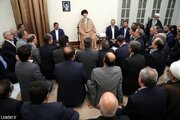 دیدار وزیر کشور و استانداران با رهبر انقلاب اسلامی