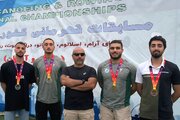 هدایت تیم ملی «ب» قایقرانی کایاک توسط علی بنده‌نژاد، دانشجوی دانشگاه آزاد نوشهر
