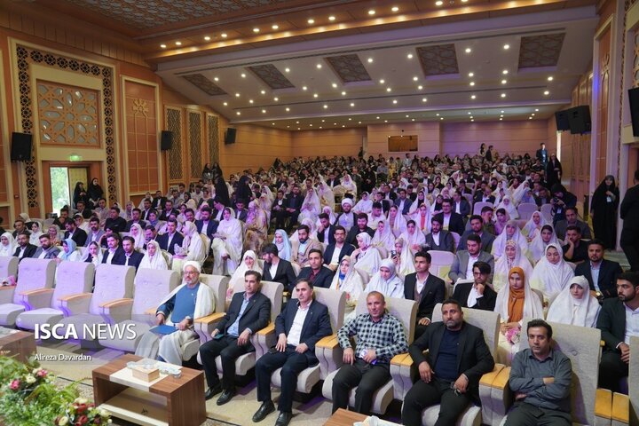 مراسم ازدواج دانشجویی در اردبیل