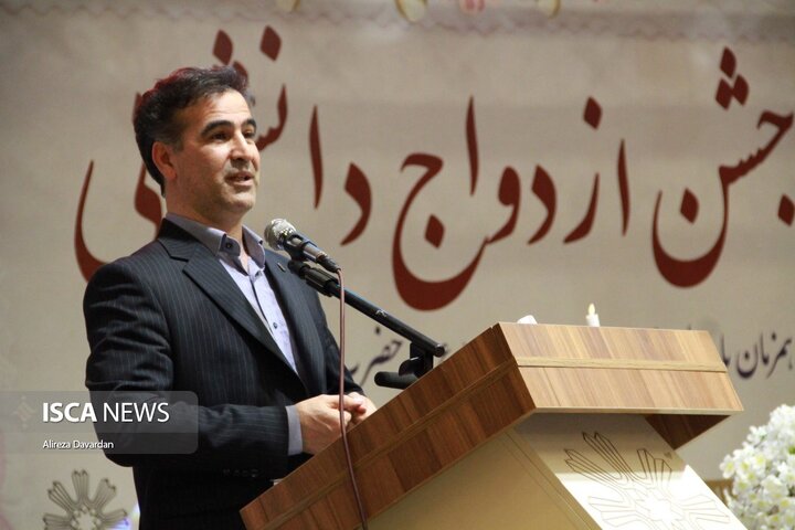 مراسم ازدواج دانشجویی در اردبیل