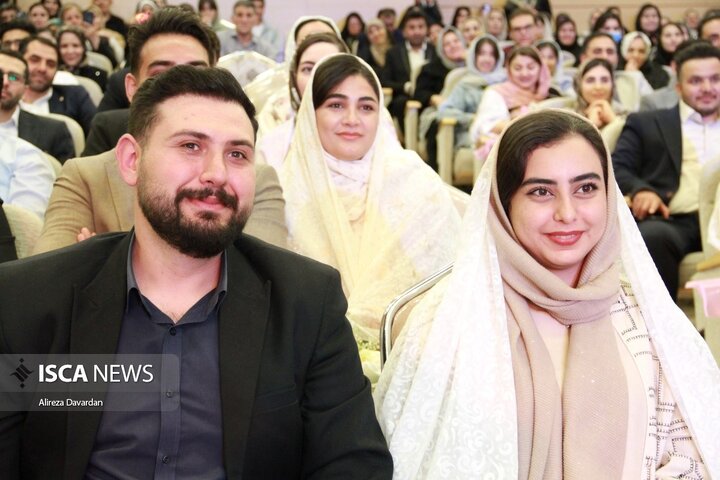 مراسم ازدواج دانشجویی در اردبیل