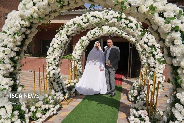 مراسم ازدواج دانشجویی در اردبیل