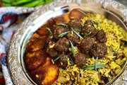 آموزش آشپزی / طرز تهیه ریحان پلو با گوشت