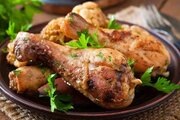 آموزش آشپزی / طرز تهیه ران مرغ دودی بدون منقل و آتش