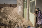 طوفان سهمگین در ‌سیستان و بلوچستان ۱۵۴۴ نفر را راهی بیمارستان کرد
