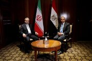 حمایت مصر از حل و فصل مسالمت‌آمیز پرونده هسته‌ای ایران