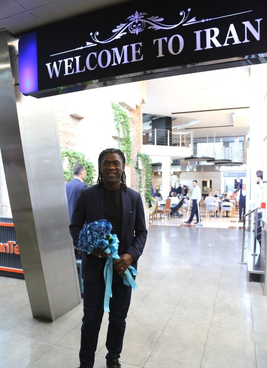 کلارنس سیدورف وارد ایران شد + عکس