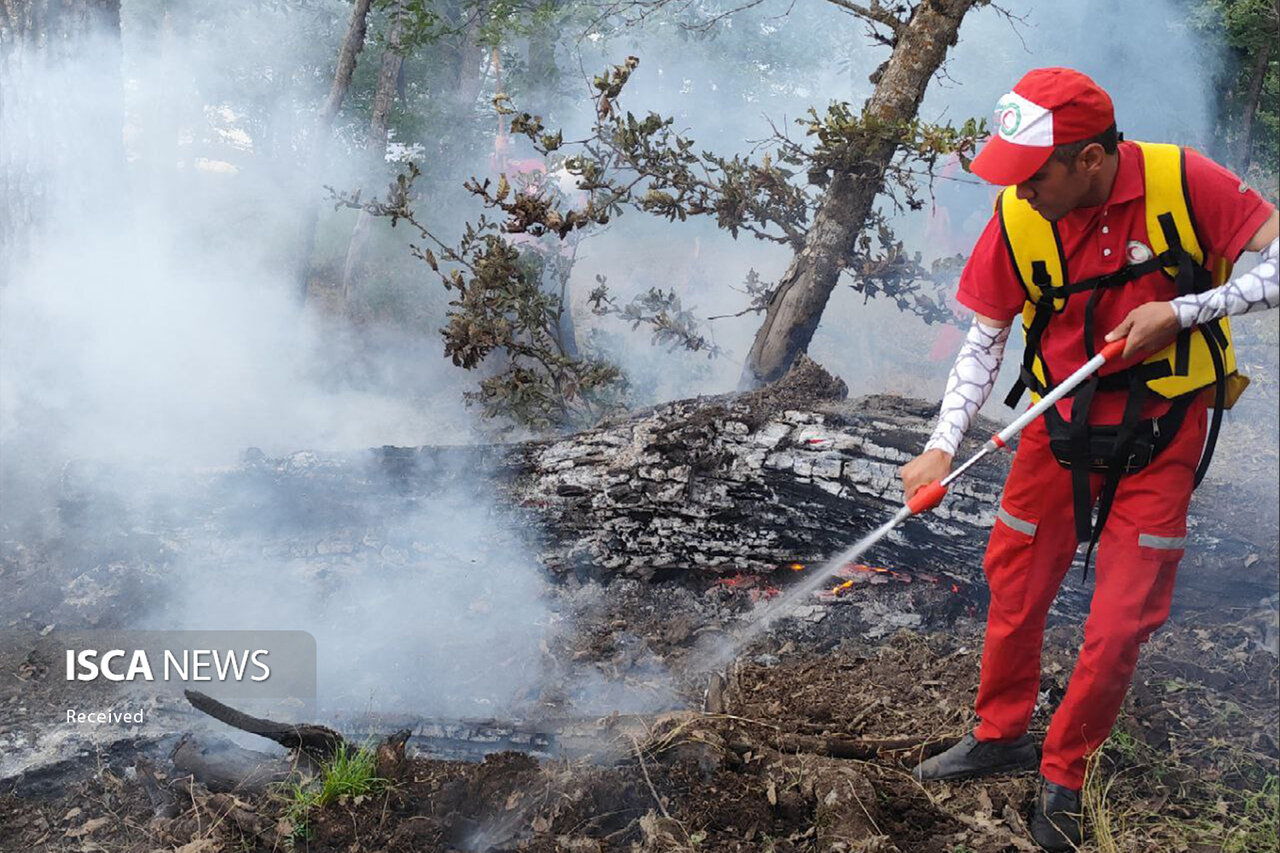 آتشِ سهلانگاری، جانِ ۲۰۰ هکتار از جنگل گلستان را گرفت