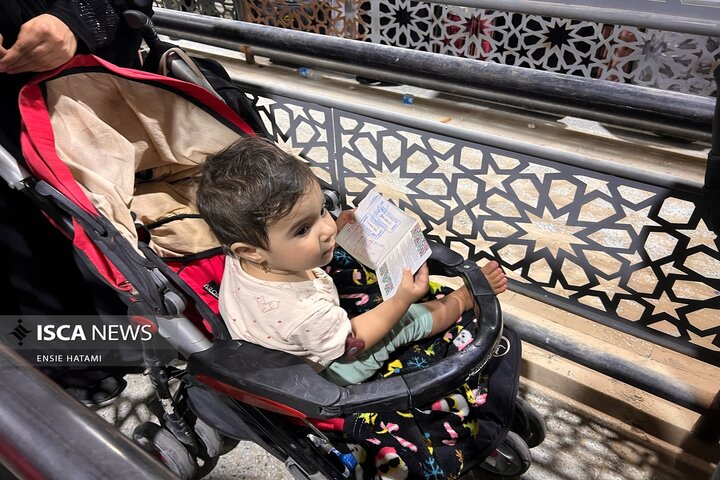 گذر زائران عرفه از مرز مهران به کربلا