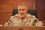 بازدید میدانی فرمانده مرزبانی از پایانه مرزی مهران