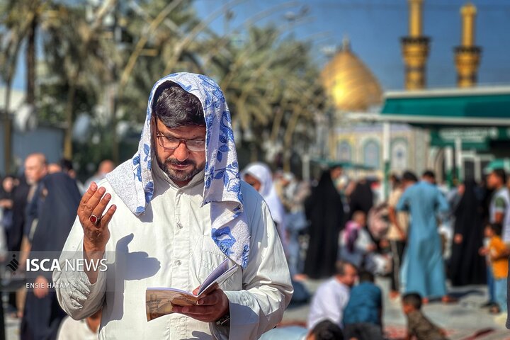 حال و هوای «عرفه» در کربلا