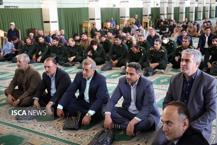 تشییع پیکر آیت‌الله محمد حجتی هرسینی