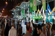 مشارکت دانشگاه آزاد در ضیافت ۱۰ کیلومتری عید غدیر