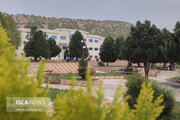 حال و هوای بهاری دانشگاه آزاد اسلامی یاسوج
