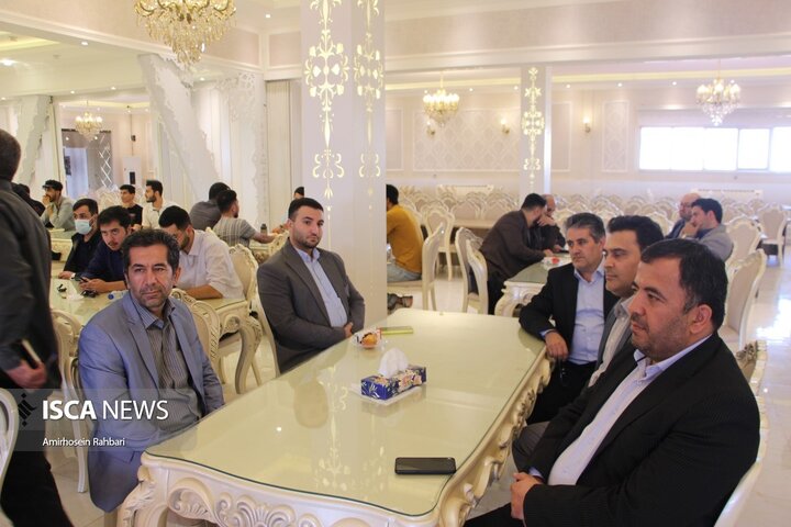 مراسم تودیع معارفه مدیر خبرگزاری ایسکانیوز استان اردبیل