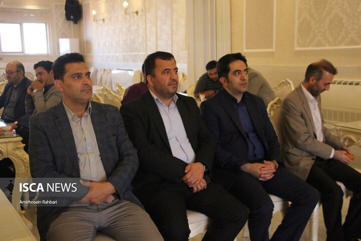 مراسم تودیع معارفه مدیر خبرگزاری ایسکانیوز استان اردبیل