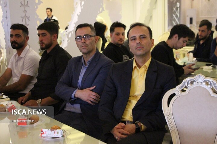 مراسم تودیع معارفه مدیر خبرگزاری ایسکانیوز استان اردبیل