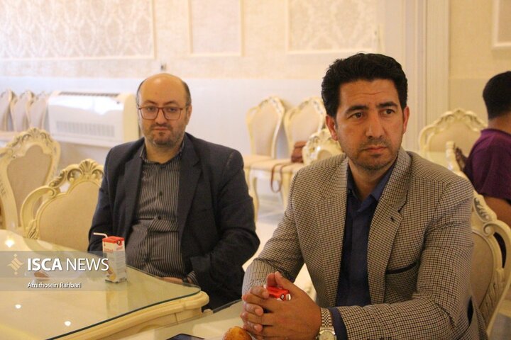 مراسم تودیع معارفه مدیر خبرگزاری ایسکانیوز استان اردبیل