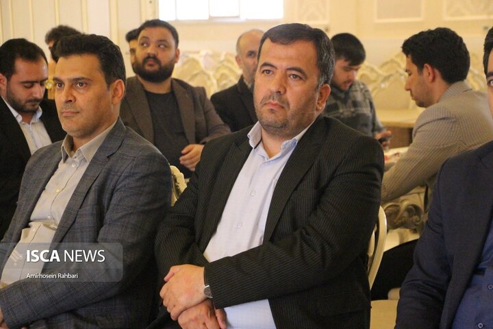 مراسم تودیع معارفه مدیر خبرگزاری ایسکانیوز استان اردبیل