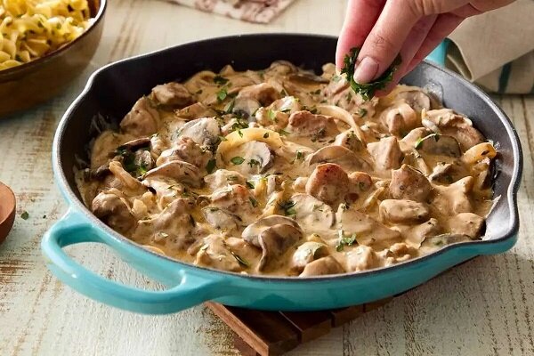 آموزش آشپزی / طرز تهیه خوراک رومانف، یک غذای روسی لذیذ و خوشمزه با مرغ