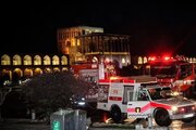 آتش‌سوزی در ۲ واحد مسگری و قلم‌کاری میدان نقش‌جهان