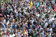 خشم و خروش مردم بجنورد علیه تهاجم رژیم صهیونیستی