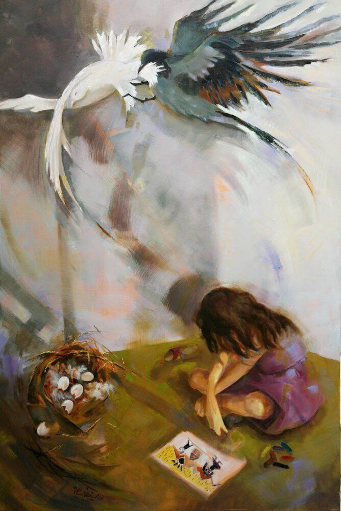 منصوره عالیخانی هنرمند هنرهای تجسمی حوزه هنری به شهادت رسید