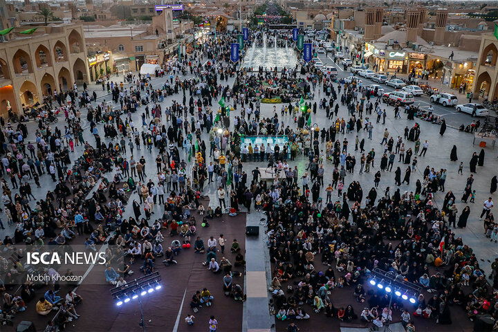 برنامه یک کیلومتری عید سعید غدیر در شهر یزد