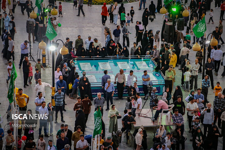 برنامه یک کیلومتری عید سعید غدیر در شهر یزد