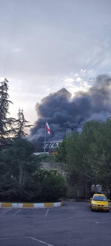 صداوسیما مورد حمله اسرائیل قرار گرفت