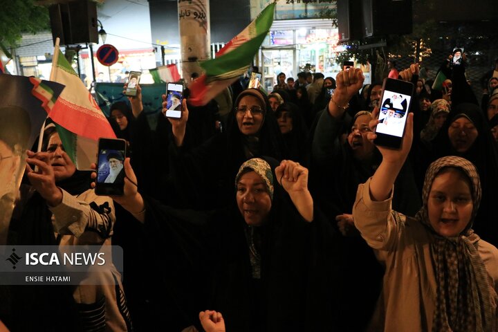 تجمع مردم بجنورد در اعتراض به یاوه‌گویی‌های ترامپ