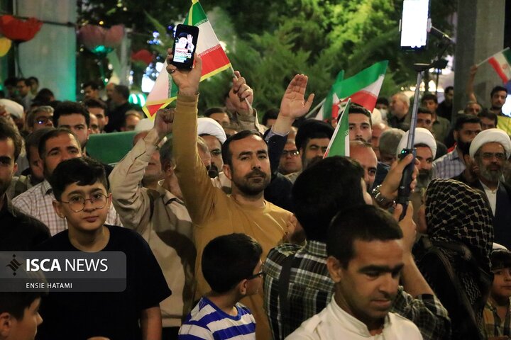 تجمع مردم بجنورد در اعتراض به یاوه‌گویی‌های ترامپ