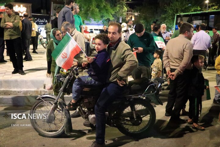 تجمع مردم بجنورد در اعتراض به یاوه‌گویی‌های ترامپ