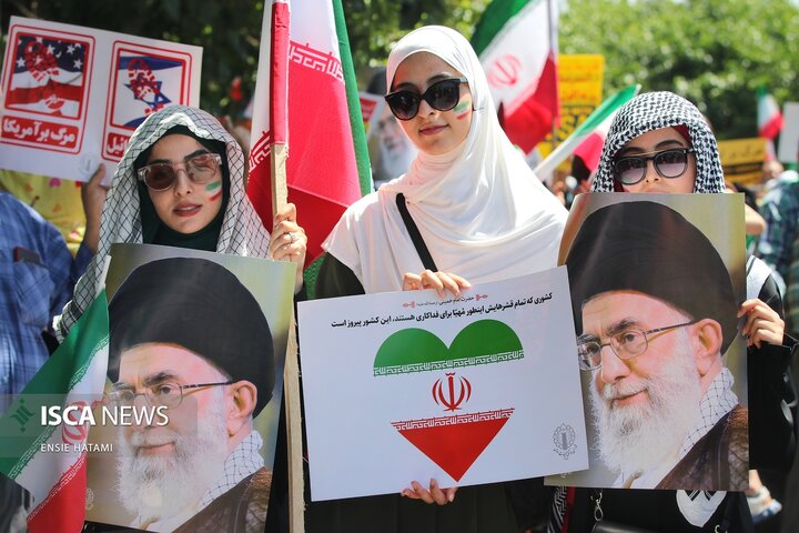 راهپیمایی عظیمِ جمعه «خشم و نصر» در بجنورد
