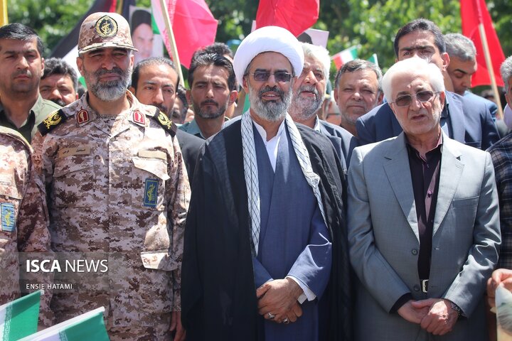 راهپیمایی عظیمِ جمعه «خشم و نصر» در بجنورد