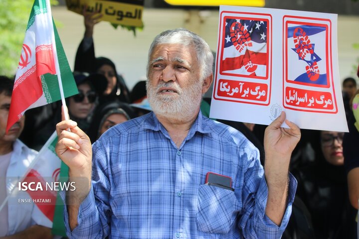 راهپیمایی عظیمِ جمعه «خشم و نصر» در بجنورد