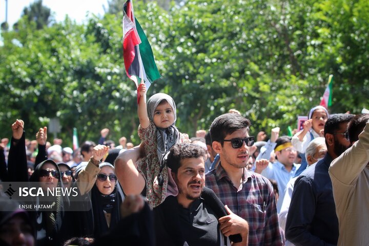راهپیمایی عظیمِ جمعه «خشم و نصر» در بجنورد
