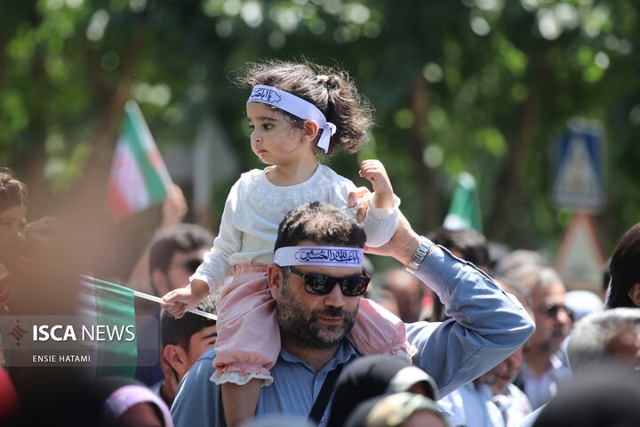 راهپیمایی عظیمِ جمعه «خشم و نصر» در بجنورد