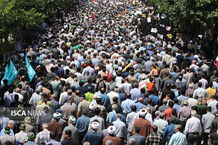 راهپیمایی عظیمِ جمعه «خشم و نصر» در بجنورد