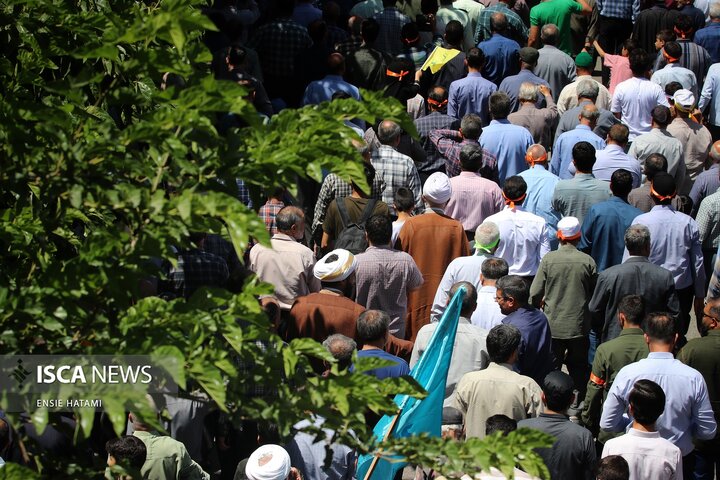 راهپیمایی عظیمِ جمعه «خشم و نصر» در بجنورد