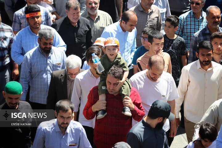 راهپیمایی عظیمِ جمعه «خشم و نصر» در بجنورد