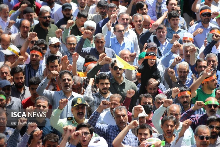 راهپیمایی عظیمِ جمعه «خشم و نصر» در بجنورد