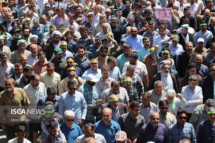 راهپیمایی عظیمِ جمعه «خشم و نصر» در بجنورد