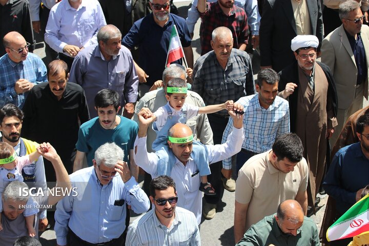 راهپیمایی عظیمِ جمعه «خشم و نصر» در بجنورد