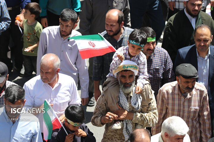 راهپیمایی عظیمِ جمعه «خشم و نصر» در بجنورد