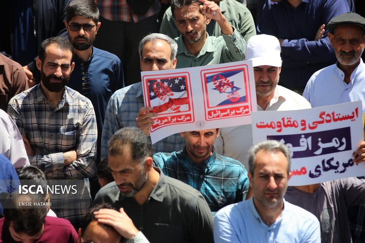 راهپیمایی عظیمِ جمعه «خشم و نصر» در بجنورد