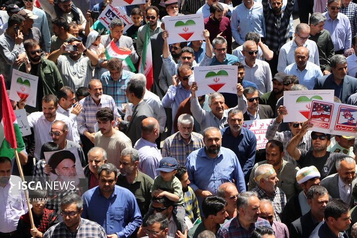 راهپیمایی عظیمِ جمعه «خشم و نصر» در بجنورد