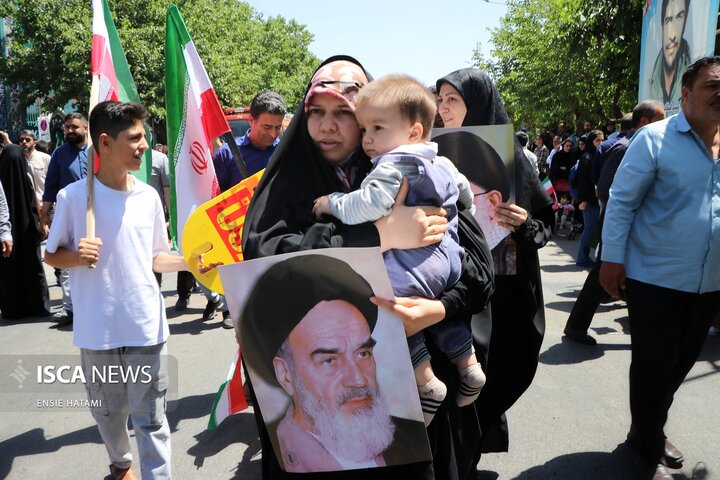 راهپیمایی عظیمِ جمعه «خشم و نصر» در بجنورد