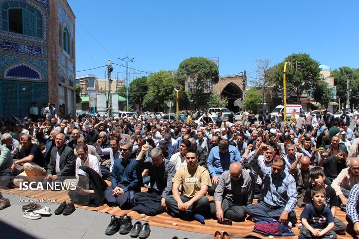 راهپیمایی جمعه خشم و نصر در اردبیل